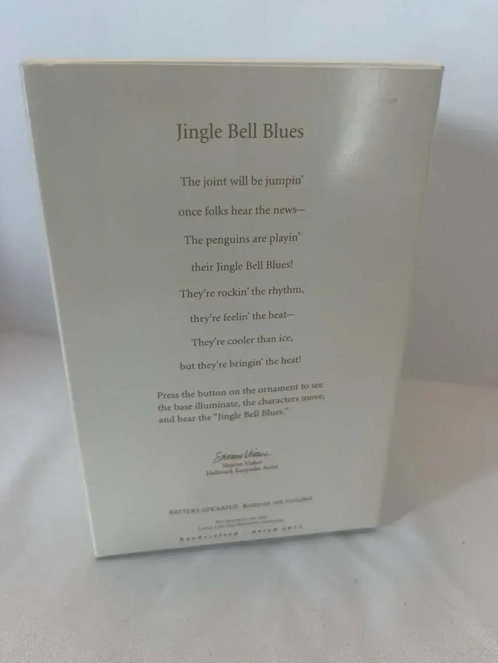 Hallmark Keepsake Ornament 2011 Jingle Bell Blues Magic Light Sound and Motion